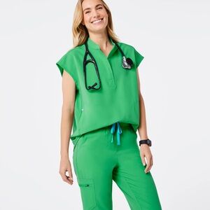FIGS Emerald Green Scrubs